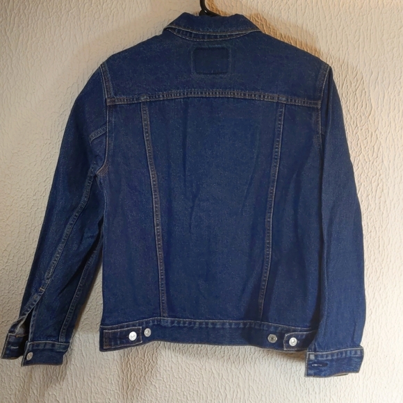 Women's Levi Blue Denim Jacket. - Picture 3 of 7